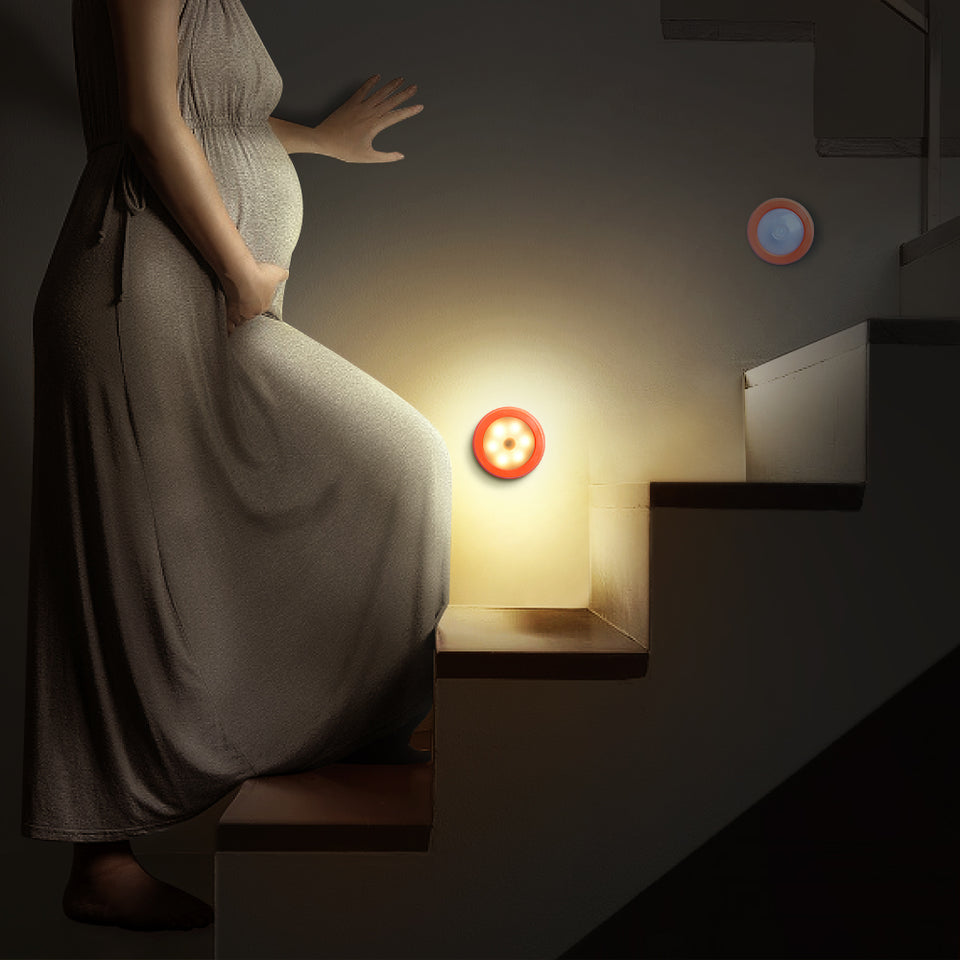 Led com sensor de movimento sem fio